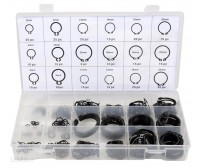 Set de inele Seger cu fixare exterioare 300buc Geko G02803 Set de inele Seger cu fixare exterioare 300buc Geko G02803